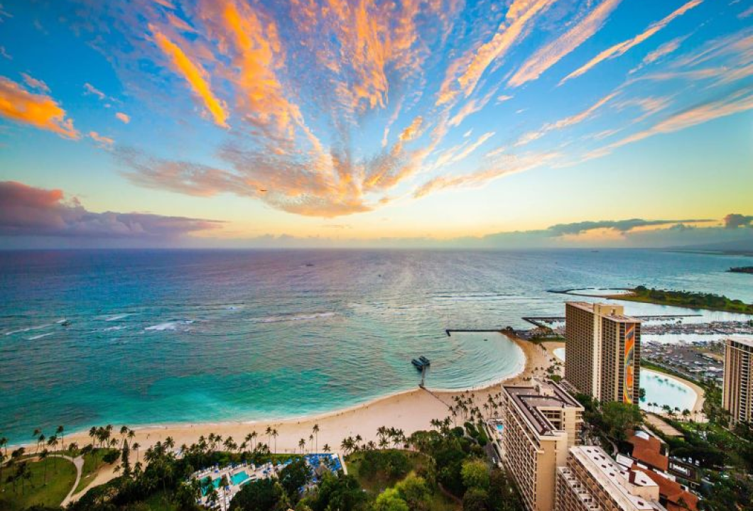 Hawaii 'de Romantik Balayı