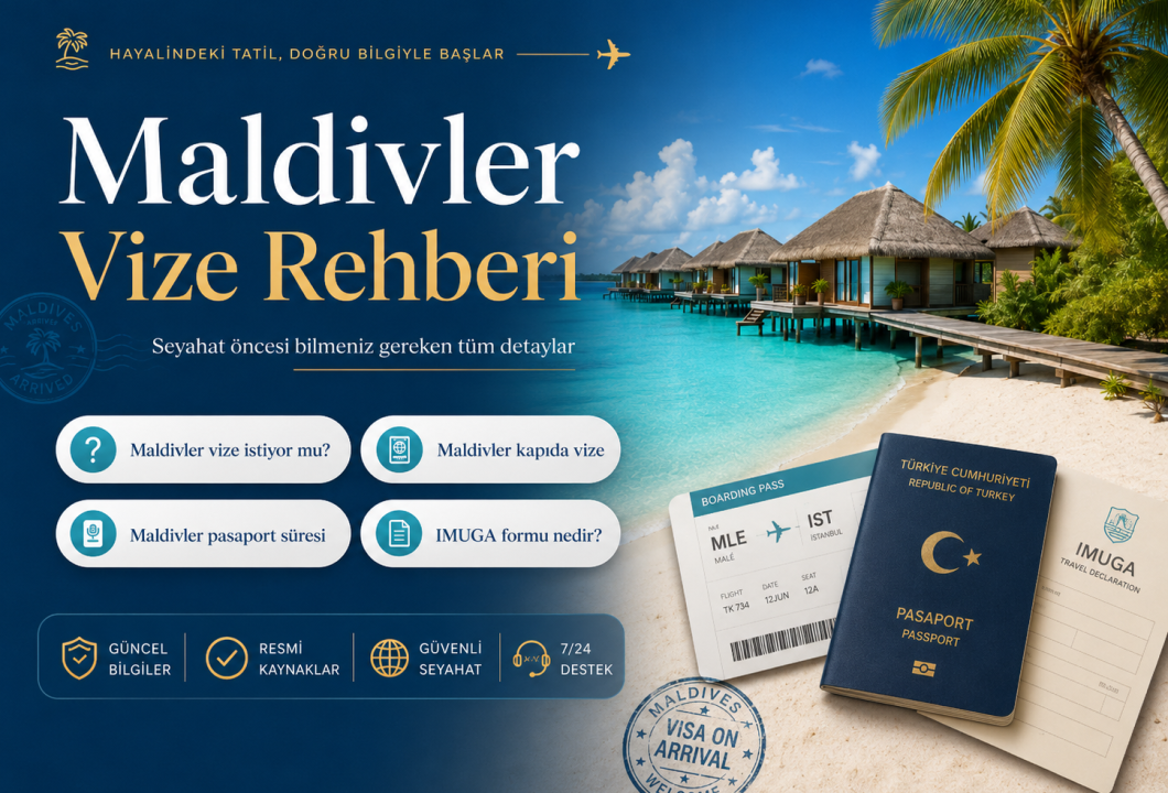 Maldivler Vize İstiyor mu? 2026 Güncel Giriş ve Pasaport Rehberi