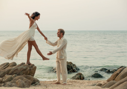 Koh Phangan 'da Balayı